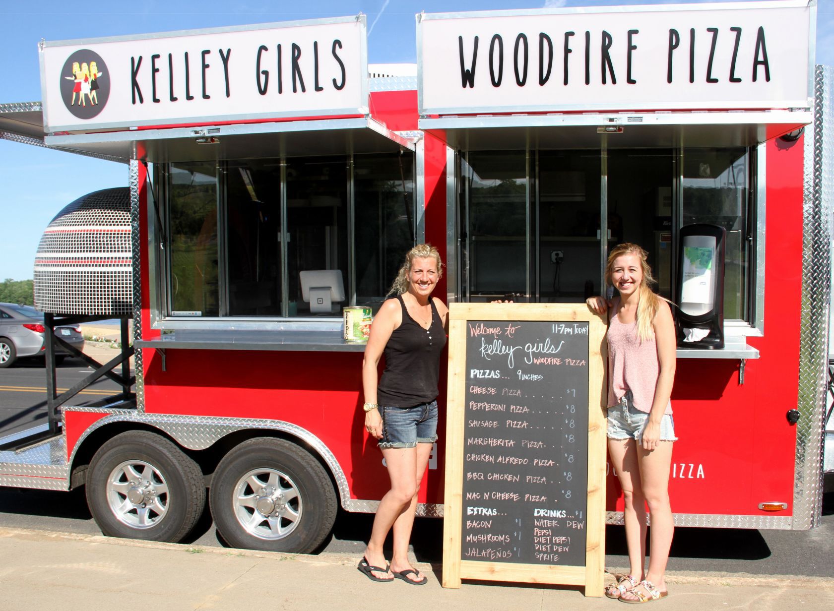 Kelley Girls Woodfire Pizza